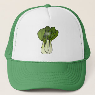 Boné Ilustração de desenho animado Bok choy