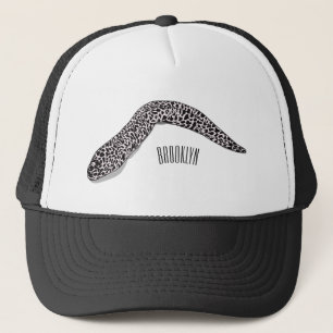 Boné Ilustração de desenho animado de enguia-de-moray