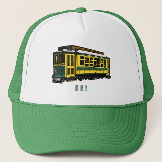 Boné Ilustração de desenho do carrinho de Mata (Frente)