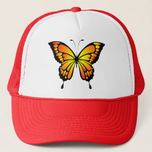 Boné Ilustração do Inseto Amarelo-Butterfly-20285 T-S