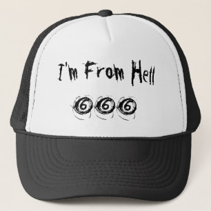 Boné I'm From Hell 666