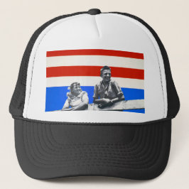 Boné Imagens Vintage Patriótica Imputadas