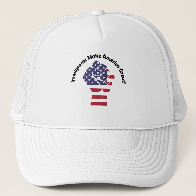 Boné Imigrantes fazem Excelente na América (Frente)