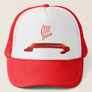 Boné Impacto com a atração do chapéu do camionista da