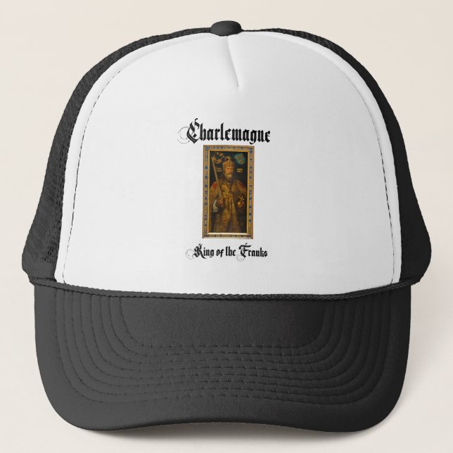 Boné Império Romano-Germânico Carlos Magno (Frente)