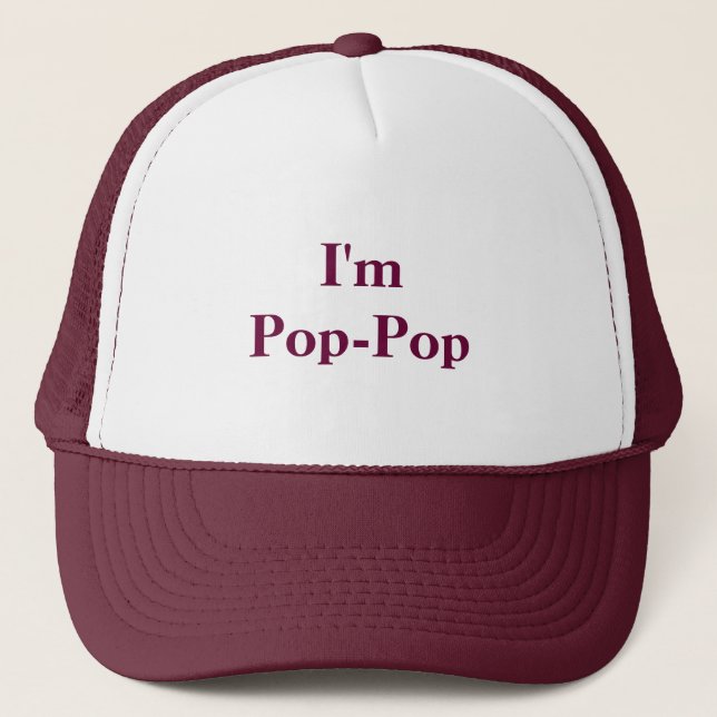 Boné I'mPop-Pop (Frente)