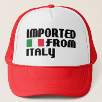 Importado do chapéu de Italia
