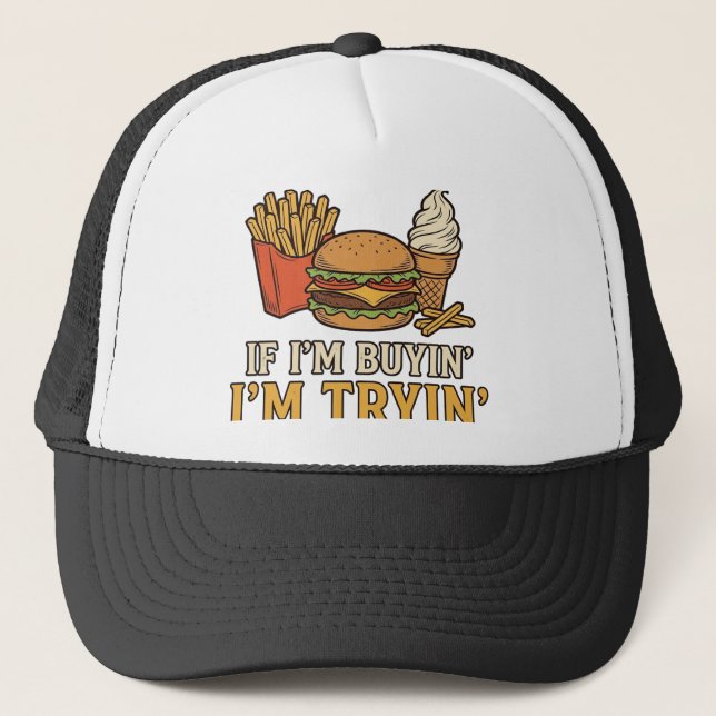 Boné ImpostoDoPaiPiadaComidaRápidaCitaçãoPaiDesignVetor (Frente)