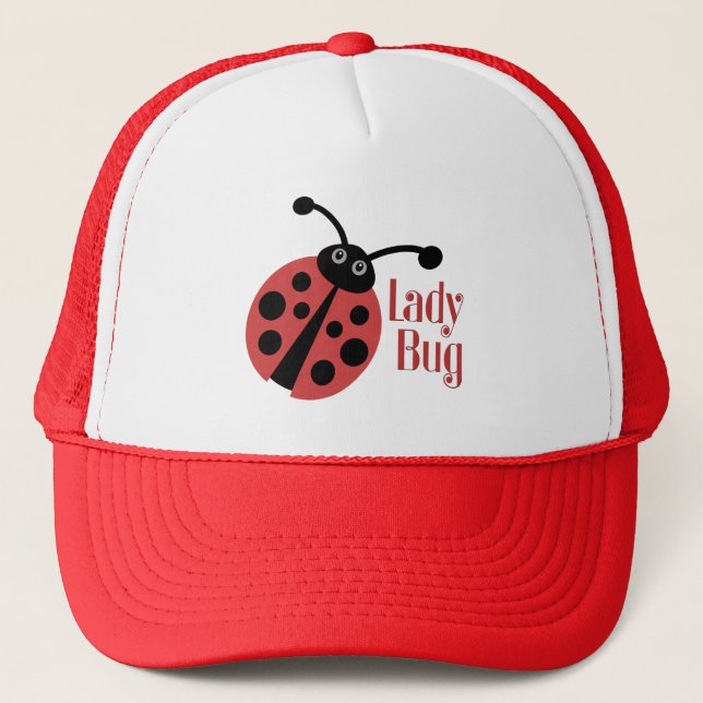 Boné Impressão de Animais de Ladybug (Frente)