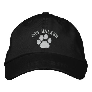 Boné Impressão de Pata de Cães | Texto Personalizado da