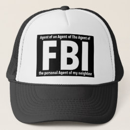 Boné IMPRESSÃO do FBI Novelty: Humor Design