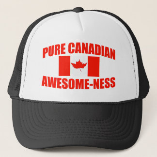 Boné Impressionante-Ness canadense puro