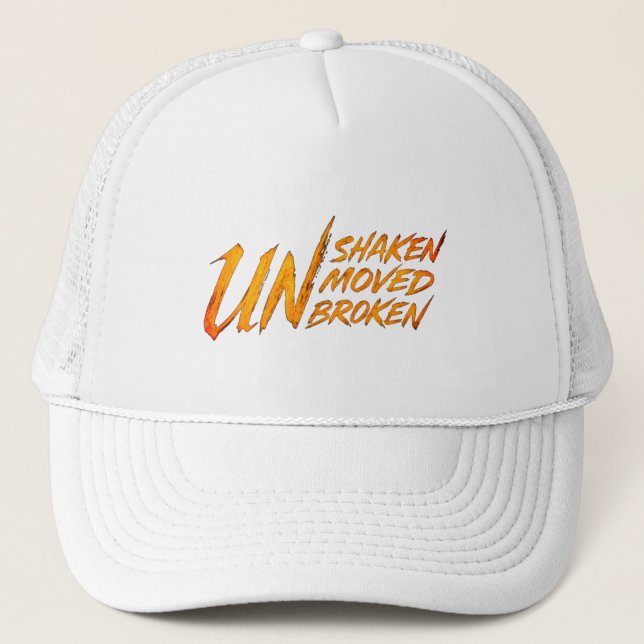 Boné Inabalável. Imóvel. Inquebrantável – Mentalidade I (Frente)