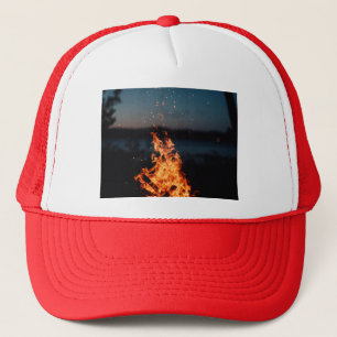 Boné incêndio noturno