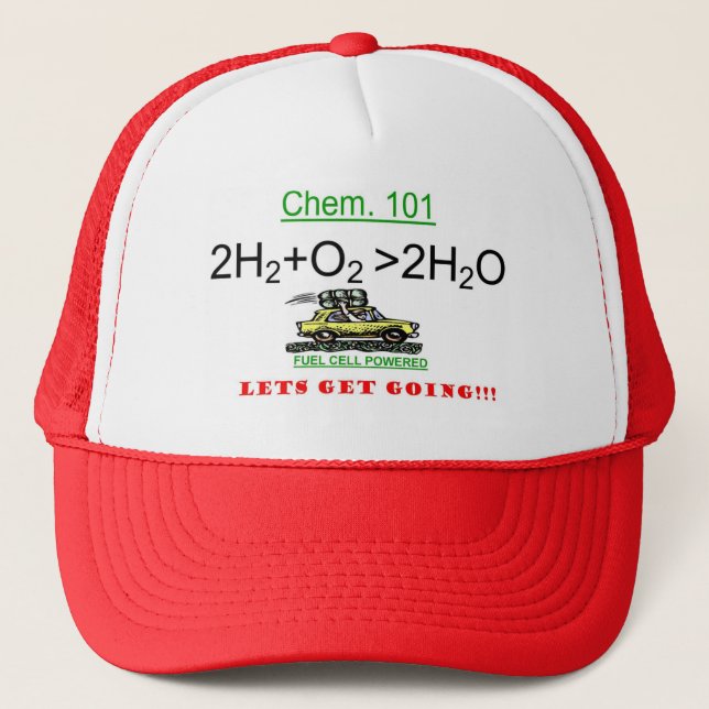 Boné Incentive o uso da célula combustível (Frente)