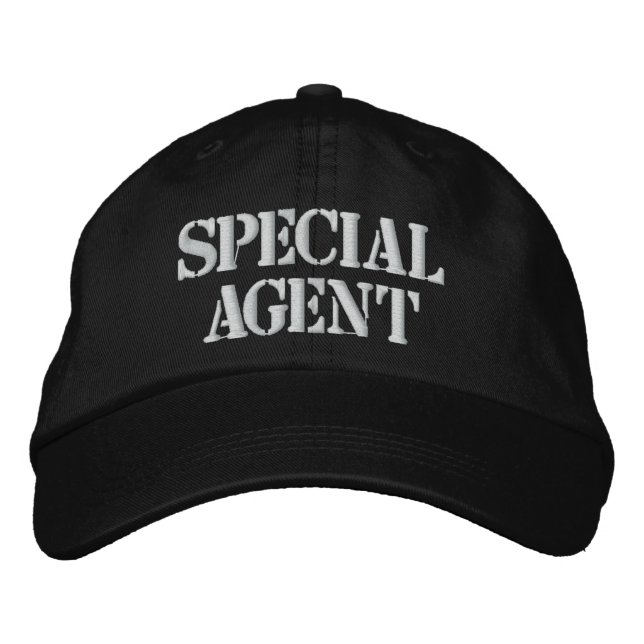 boné INCORPORADO "AGENTE ESPECIAL" (Frente)