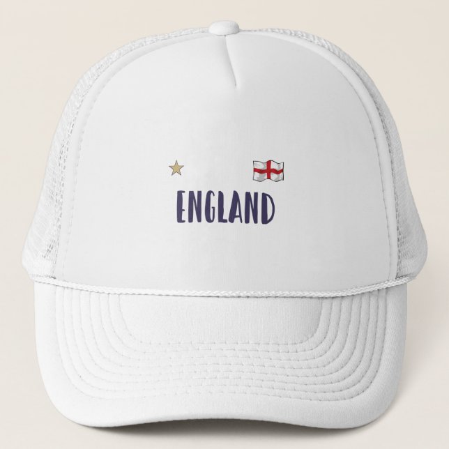 Boné Inglaterra Fan Shirt English Flag (Frente)
