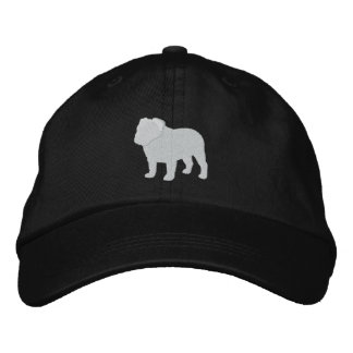 Boné Inglês Bulldog Silhouette | Legal cão Lover