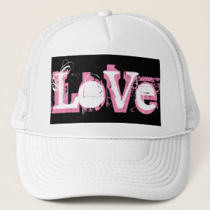 Boné inscrição divertida e selvagem do AMOR Trucker