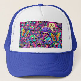 Boné Insetos assustadores monstros