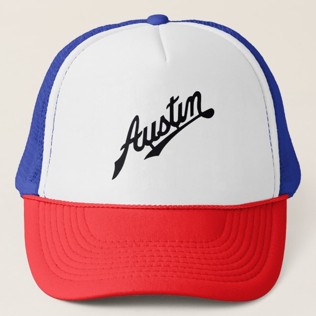 Boné insígnia de carro antigo Austin (Frente)