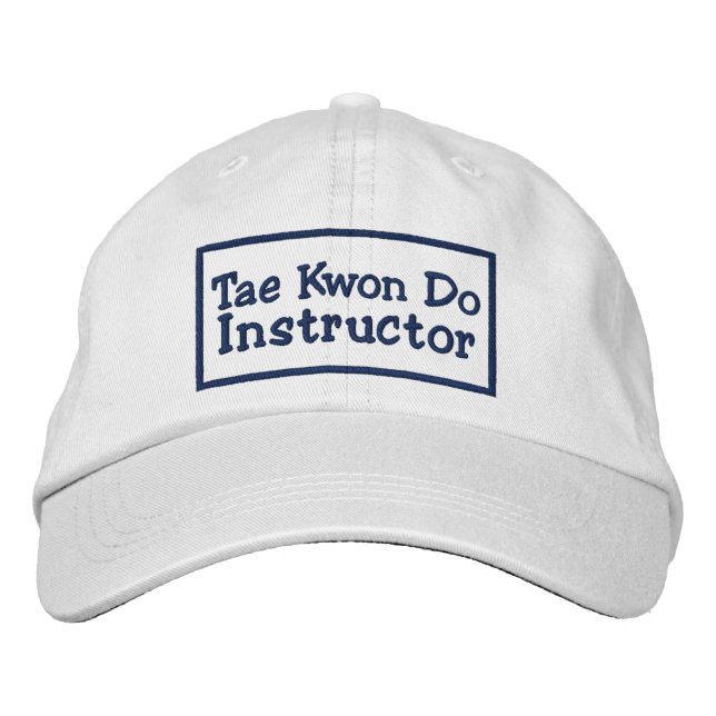 Boné Instrutor de Tae kwon do (Frente)
