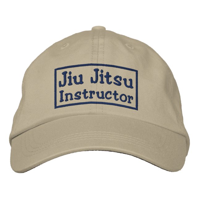 Boné Instrutor Jiu Jitsu (Frente)