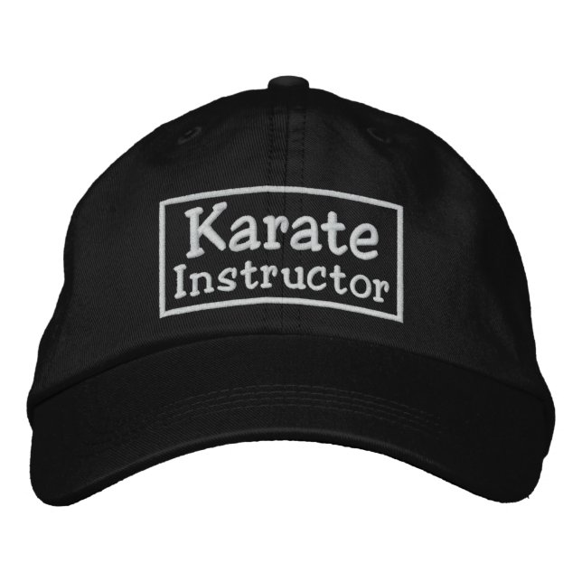 Boné Instrutor Karate (Frente)