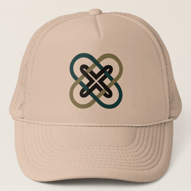 Boné Interlocking X Trucker Hat (Frente)
