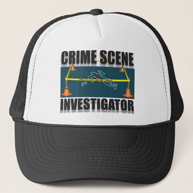 BONÉ INVESTIGADOR DA CENA DO CRIME (Frente)