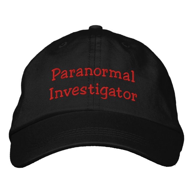 Boné Investigador Paranormal (Frente)