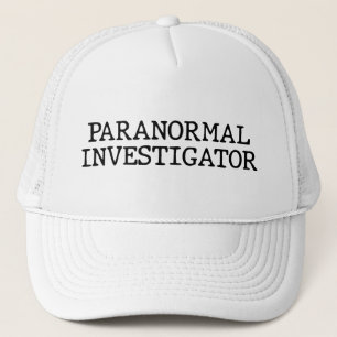 Boné Investigador Paranormal Fantasma Caçando EVP