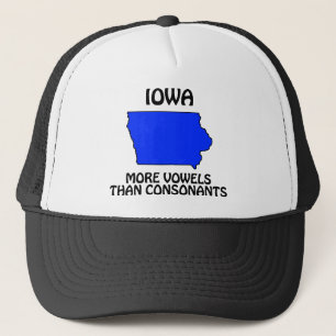 Boné Iowa - Mais Vogais do que Consoantes