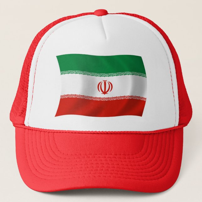 Boné Irã Flag Hat (Frente)