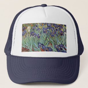 Boné Íris de Van Gogh Pintura Impressionista