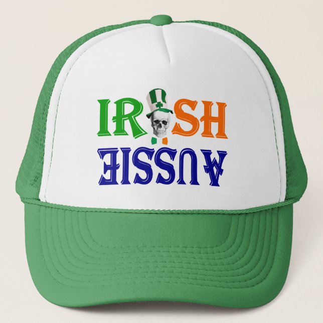 Boné Irish Aussie St Patrick's day (Frente)