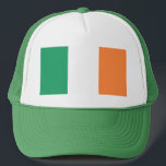 Boné Irish Flag thcnt<br><div class="desc">Irish Flag Trucker Hat Design © Trinkets and Things 2017 - AHP Design. Todos os Direitos Reservados.</div>