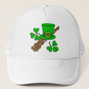 Boné Irish Hat e Shamrocks