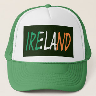 Boné Irlanda sobreposta à Irish Flag