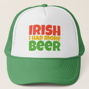 Boné Irlandês Eu Tinha Mais Beer Trucker Hat