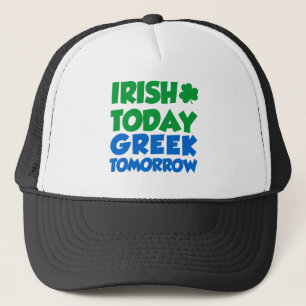 Boné Irlandês Hoje Grego Amanhã