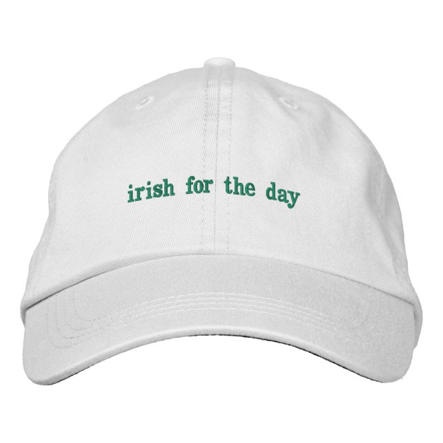 Boné Irlandês para o Dia (Frente)