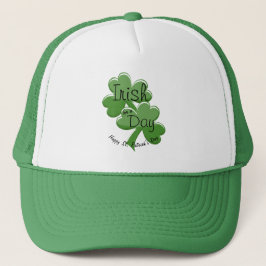 Boné Irlandês por um Dia Feliz Dia de São Patrício