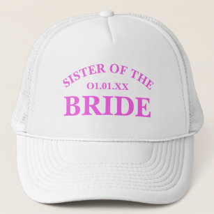 Boné Irmã do BB da noiva