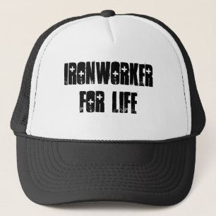 Boné Ironworker para a vida