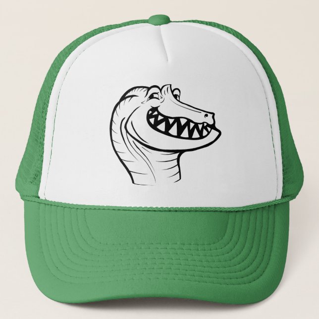 Boné Irritator Trollface (sem textura) (Frente)