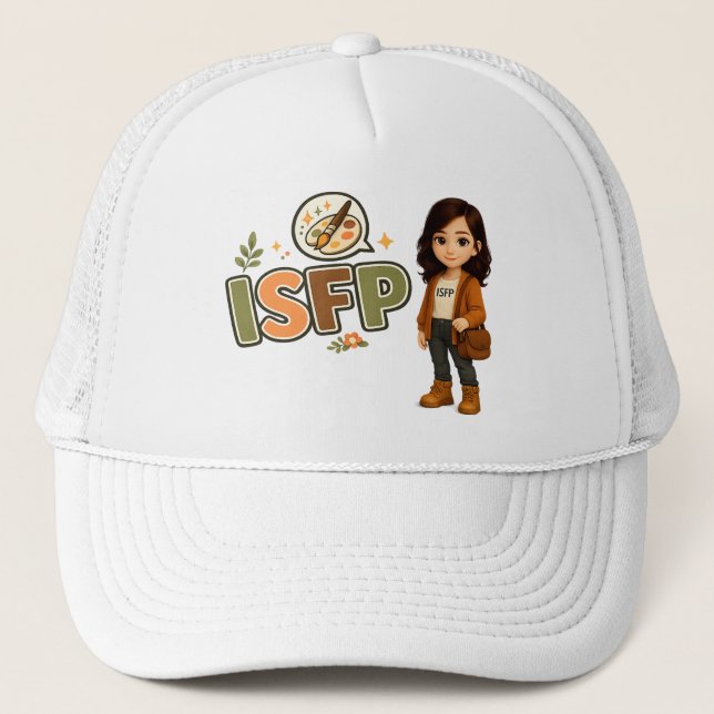 Boné ISFP — A Artista Livre (Frente)