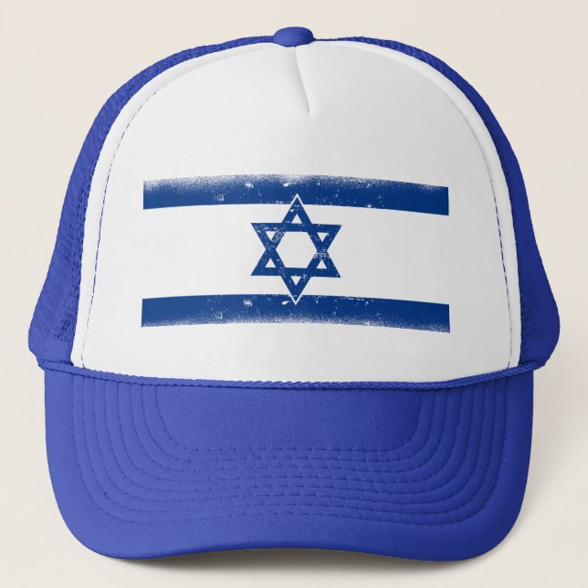 Boné Israel Flag Grungge (Frente)