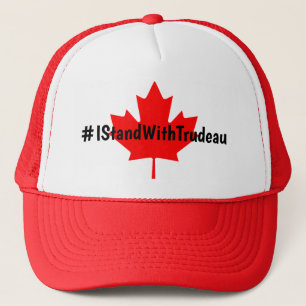Boné #IStandWithTrudeau Hashtag Trudeau Liberals Canad