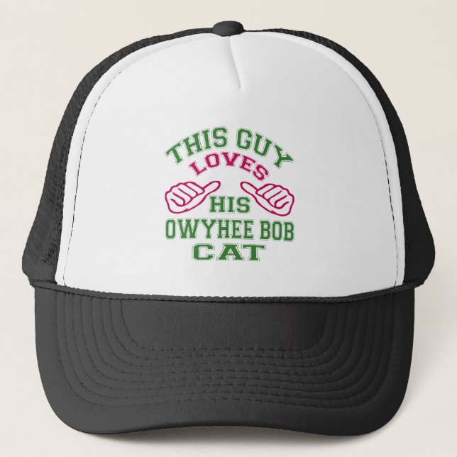 Boné Isto ama seu gato do prumo de Owyhee (Frente)